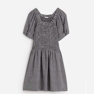 Black and White gingham Dress